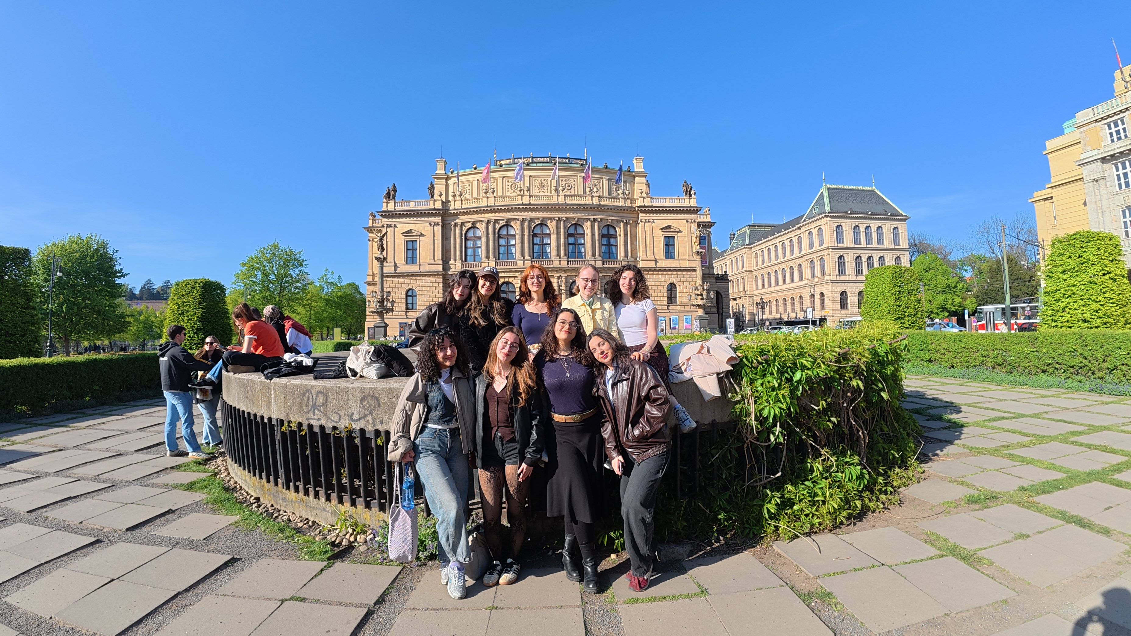 IAESTE METU ekibinin Prag Twinning gezisinden fotoğraf